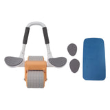 Abdominal Roller with Elbow Support Auto Springback Multi Functional Easy to Carry Exercise Equipment for Fitness In Australia - Darrahopens