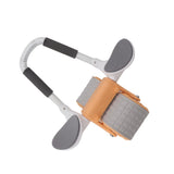 Abdominal Roller with Elbow Support Auto Springback Multi Functional Easy to Carry Exercise Equipment for Fitness