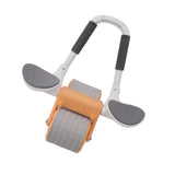 Abdominal Roller with Elbow Support Auto Springback Multi Functional Easy to Carry Exercise Equipment for Fitness