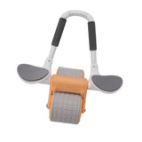 Abdominal Roller with Elbow Support Auto Springback Multi Functional Easy to Carry Exercise Equipment for Fitness