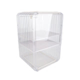 Acrylic Water Bottle Organizer Sturdy Dustproof Easy To Clean Water Bottle Storage Holder for Cabinet Desktop Large 3 Layer White In Australia - Darrahopens