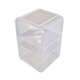 Acrylic Water Bottle Organizer Sturdy Dustproof Easy To Clean Water Bottle Storage Holder for Cabinet Desktop Large 3 Layer White In Australia - Darrahopens