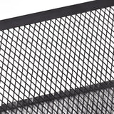 3pcs Metal Wire Storage Basket Large Capacity Decorative Sturdy Iron Art Storage Basket for Books Snacks Makeup Black In Australia - Darrahopens