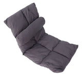 Floor Chair with Back Support Folding Sofa Chair Sleeper Bed Couch Recliner Floor Gaming Chair Meditation Chair for Adults Grey