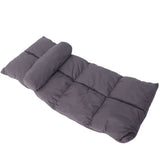 Floor Chair with Back Support Folding Sofa Chair Sleeper Bed Couch Recliner Floor Gaming Chair Meditation Chair for Adults Grey