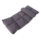 Floor Chair with Back Support Folding Sofa Chair Sleeper Bed Couch Recliner Floor Gaming Chair Meditation Chair for Adults Grey
