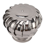 Chimney Rotating Ventilator Cap Stainless Steel Anti Downdraught Chimney Cap with Clamp Thickened 200 Type In Australia - Darrahopens