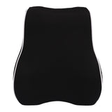 Seat Back Cushion Lumbar Support Pillow for Office Chair Back Support Pillow for Car Computer Gaming Chair Back Pain Relief Black