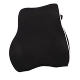 Seat Back Cushion Lumbar Support Pillow for Office Chair Back Support Pillow for Car Computer Gaming Chair Back Pain Relief Black