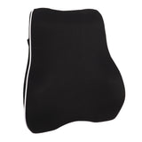 Seat Back Cushion Lumbar Support Pillow for Office Chair Back Support Pillow for Car Computer Gaming Chair Back Pain Relief Black