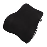 Seat Back Cushion Lumbar Support Pillow for Office Chair Back Support Pillow for Car Computer Gaming Chair Back Pain Relief Black