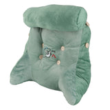 Backrest Pillow Washable Removable Cover Soft Cartoon Animal Back Support Cushion for Office Chair Bedside Dinosaur