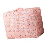 50x35x20cm Pink Bunny Quilt Storage Bag Dustproof Organizer Oxford Cloth Quilt Storage Bag