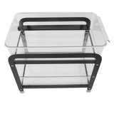 2 Tier Storage Organizer 2 Tier Cups Mugs Drying Rack Desktop Water Cup Holde RHousehold Pull Tea Cup Storage Rack Black