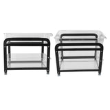 2 Tier Storage Organizer 2 Tier Cups Mugs Drying Rack Desktop Water Cup Holde RHousehold Pull Tea Cup Storage Rack Black