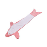Wearable Adult Hoodie Shark Blanket Super Soft Cozy Flannel Shark Pajamas for Role Playing Costumes Movie Nights Party Nights Pink 170cm
