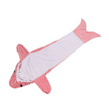 Wearable Adult Hoodie Shark Blanket Super Soft Cozy Flannel Shark Pajamas for Role Playing Costumes Movie Nights Party Nights Pink 170cm
