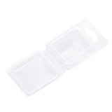 100PCS Wax Melt Molds Calmshell PET Separate Transparent Hanging Hole Empty Wax Melt Container for DIY Candles Chocolate Rectangle In Australia - Darrahopens