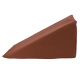 Body Positioning Wedge Pillow Brown Leather Sponge Support Lift Detachable Elevation Body Positioner for Arm