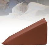 Body Positioning Wedge Pillow Brown Leather Sponge Support Lift Detachable Elevation Body Positioner for Arm
