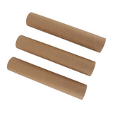 12 Pcs Round Paper Tubes Poster Storage Tubes Multipurpose Mailing Poster Paper Tubes with Plastic Lid 5.3x30cm