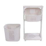 Household Kitchen Shelf Multifunctional Large Size PP Bathroom Simple Storage Shelf for Living Room 2 Layer In Australia - Darrahopens