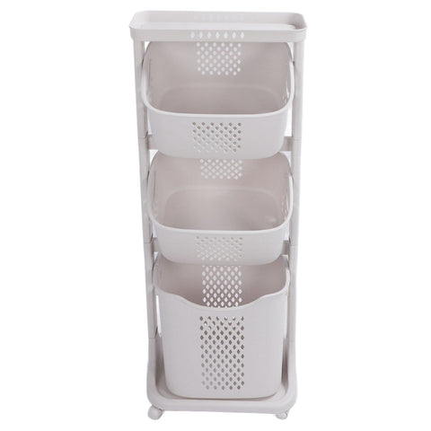 Household Kitchen Shelf Multifunctional Large Size PP Bathroom Simple Storage Shelf for Living Room 3 Layer In Australia - Darrahopens