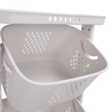 Household Kitchen Shelf Multifunctional Large Size PP Bathroom Simple Storage Shelf for Living Room 3 Layer In Australia - Darrahopens