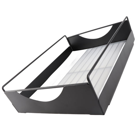 Pull Out Cabinet Organizer Carbon Steel Smooth Sliding Silent Slide Out Pantry Shelves for Bathroom Wardrobe Black L 302x401x115mm In Australia - Darrahopens