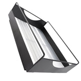 Pull Out Cabinet Organizer Carbon Steel Smooth Sliding Silent Slide Out Pantry Shelves for Bathroom Wardrobe Black L 302x401x115mm In Australia - Darrahopens