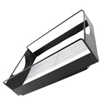 Pull Out Cabinet Organizer Carbon Steel Smooth Sliding Silent Slide Out Pantry Shelves for Bathroom Wardrobe Black L 302x401x115mm