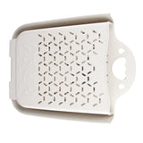 Collapsible Hanging Laundry Basket PP Wall Mounted Collapsible Laundry Hamper for Laundry Dorm Room XL White