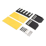 Power Tool Organizer Wall Mount 5 Slot Electric Drill Storage Rack Heavy Duty Drill Holder for Garage Workshop Warehouse Yellow