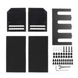 Power Tool Organizer 4 Slots Iron Structure Multifunctional Compact Drill Holder Wall Mount for Workshop Warehouse Black In Australia - Darrahopens