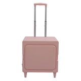 Collapsible Rolling Cart Easy Storage Strong Load Capacity Multifunctional Foldable Portable Shopping Trolley Wheel Box Red