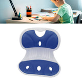 Petal Shape Waist Protection Chair Children Ergonomic Design Sitting Posture Correction Chair Student Sitting Posture Correction Cushion Large Blue
