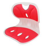 Petal Shape Waist Protection Chair Children Ergonomic Design Sitting Posture Correction Chair Student Sitting Posture Correction Cushion Large Red