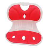 Petal Shape Waist Protection Chair Children Ergonomic Design Sitting Posture Correction Chair Student Sitting Posture Correction Cushion Large Red