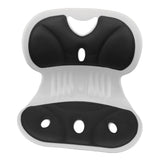 Petal Shape Waist Protection Chair Children Ergonomic Design Sitting Posture Correction Chair Student Sitting Posture Correction Cushion Large Black