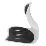Petal Shape Waist Protection Chair Children Ergonomic Design Sitting Posture Correction Chair Student Sitting Posture Correction Cushion Large Black