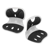 Petal Shape Waist Protection Chair Children Ergonomic Design Sitting Posture Correction Chair Student Sitting Posture Correction Cushion Large Black