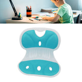 Petal Shape Waist Protection Chair Children Ergonomic Design Sitting Posture Correction Chair Student Sitting Posture Correction Cushion Large Emerald