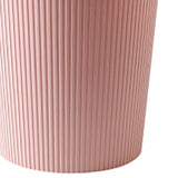 Trash Bin Plastic Exquisite Modern Garbage Container Can for Bathroom Kitchen Living Room Large Pink In Australia - Darrahopens