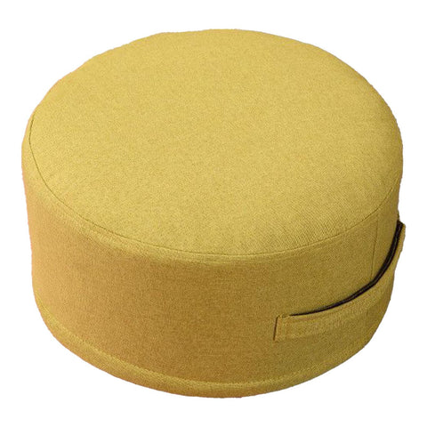 Floor Pillow 20cm Thickness Cotton Fabric Soft Comfortable Detachable Round Floor Cushion for Home Indoor Grass Green Diameter 36cm (Adult Style) In Australia - Darrahopens