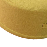 Floor Pillow 20cm Thickness Cotton Fabric Soft Comfortable Detachable Round Floor Cushion for Home Indoor Grass Green Diameter 36cm (Adult Style)