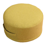 Floor Pillow 20cm Thickness Cotton Fabric Soft Comfortable Detachable Round Floor Cushion for Home Indoor Grass Green Diameter 36cm (Adult Style) In Australia - Darrahopens