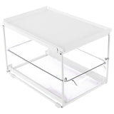 Kitchen Cabinet Organizer Carbon Steel Multifunctional Layered Spice Rack Under Sink Organizer Kitchen Supplies