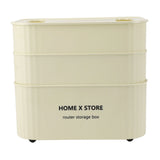 WIFI Router Storage Box Cable Management Versatile Sturdy WiFi Shelf Box Hider Box for Home