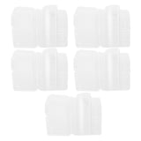 100 Packs Wax Melt Clamshell Molds Containers Clear Empty Plastic Tray for Valentine Day Wickless Tarts Candle Making Heart Shaped In Australia - Darrahopens