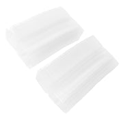 100 Packs Wax Melt Clamshell Molds Containers Clear Empty Plastic Tray for Valentine Day Wickless Tarts Candle Making Heart Shaped